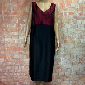 Dana Kay Vintage Plus Size‎ Floral Midi Dress